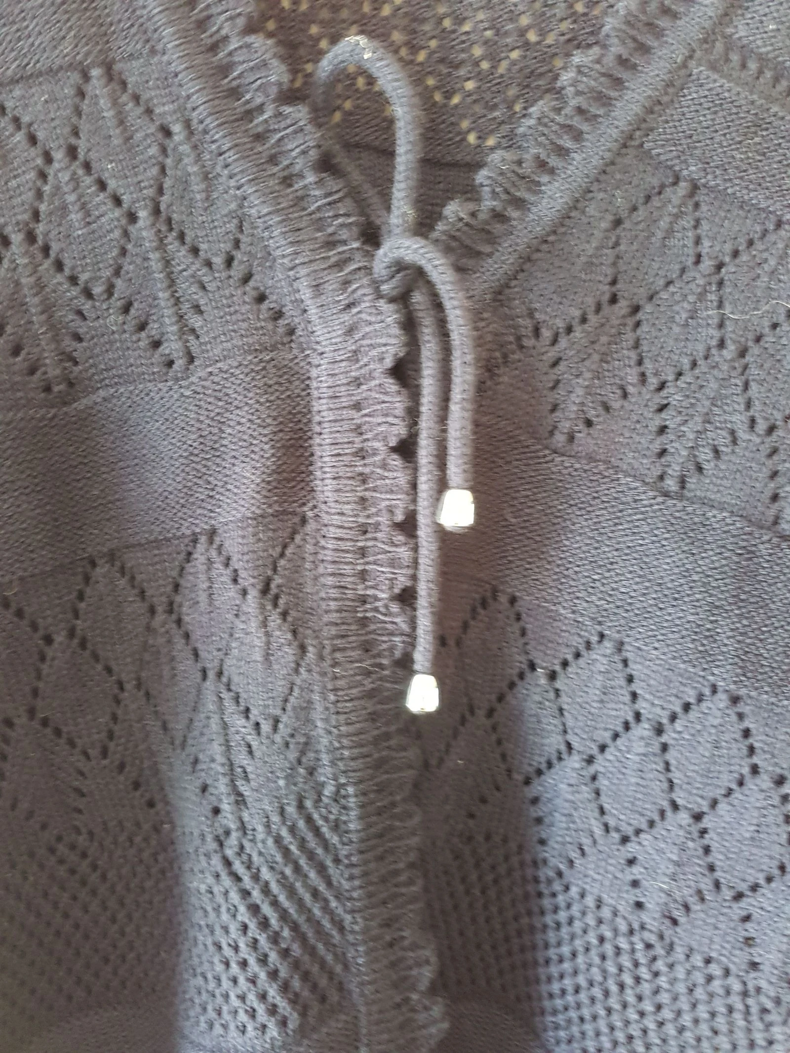 Navy blue knit vest size 38 40. – photo 3